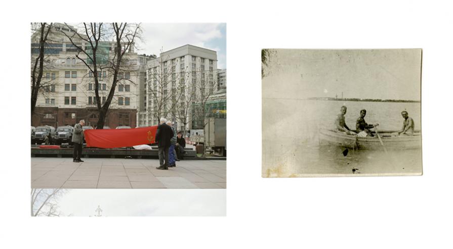 Untitled diptychs, from the series 'Everything That Comes Before Us', Circa 1940-2012