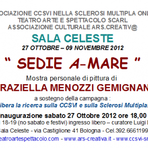 Invito Mostra personale di Graziella Menozzi in Sala Celeste