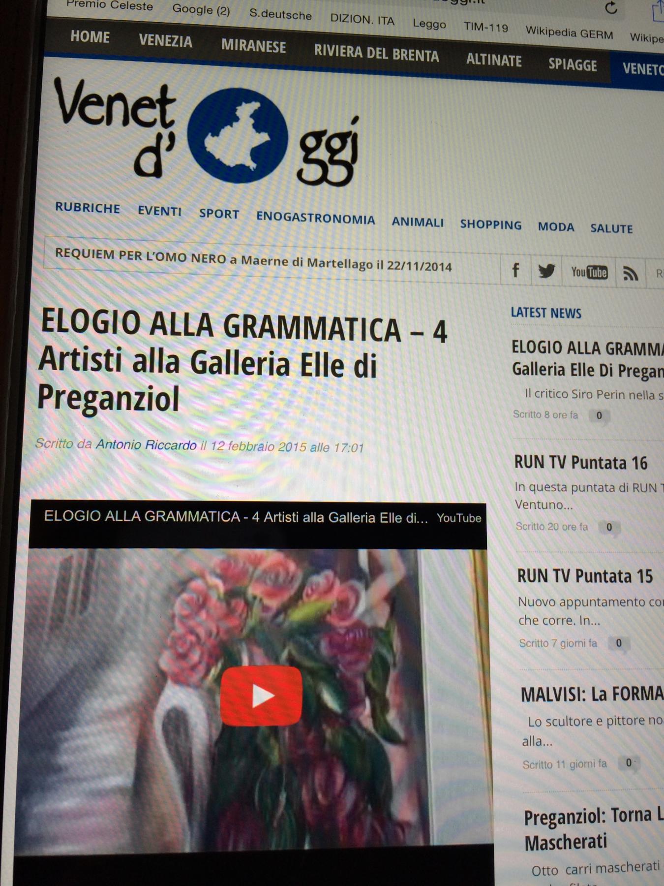 Elogio alla grammatica 