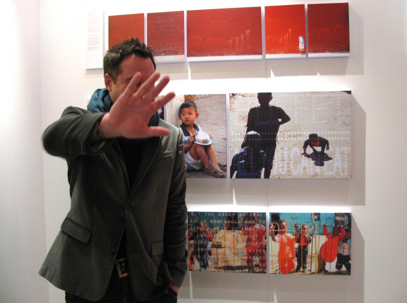 Alec Von Bargen showing at the Ana Tzarev Galley in New York City