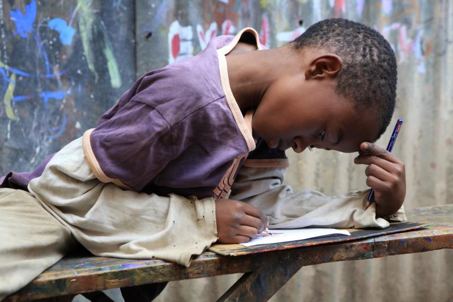 slum di Mathare, Nairobi