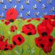 Poppies and bees