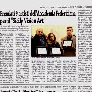 PREMIO "SICILY VISION ART"