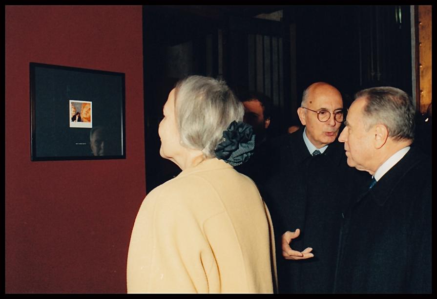 Giorgio Napolitano, Carlo Azeglio Ciampi, Nilde Iotti.