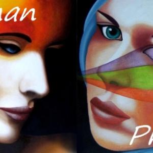 "Woman Profile", the charm of pop art