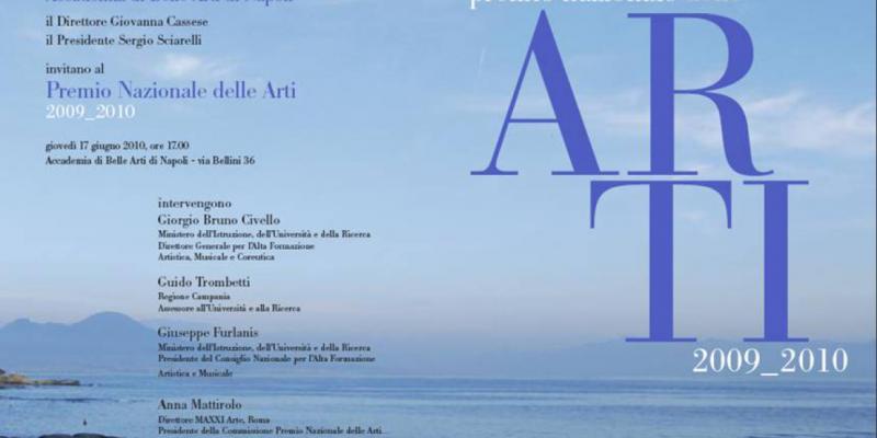 Premio Nazionale delle Arti_ mostra dei finalisti