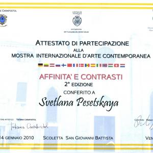 Invito Affinita'e Contrasti gennaio 2011