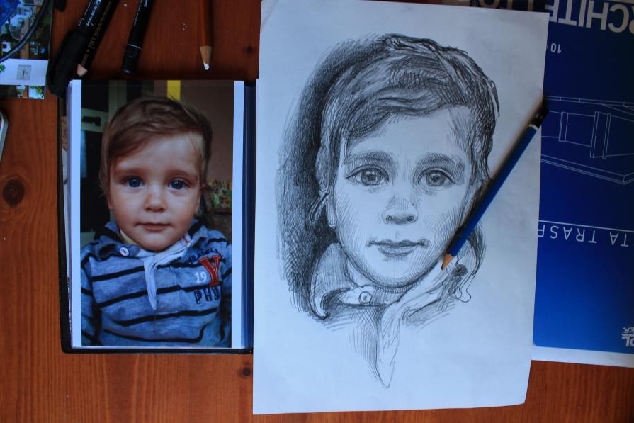 Baby's portrait COLLEZIONE PRIVATA