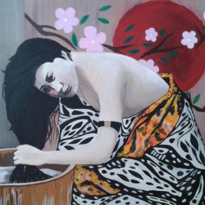 Geisha al bagno 