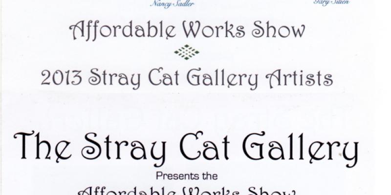 Artist Carla Strozzieri partecipa a Stray Cat Gallery Affordable Works Show mostra d'arte selezionato