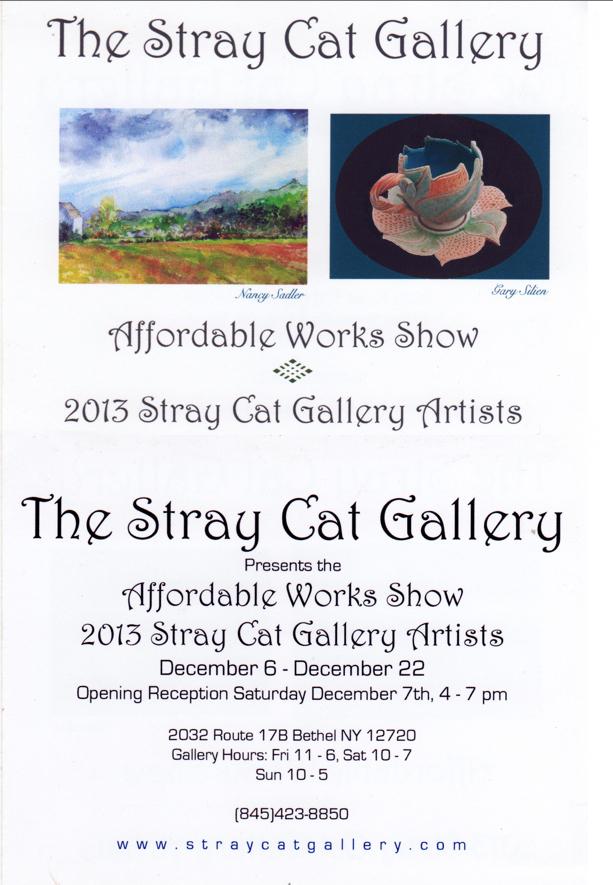 Artist Carla Strozzieri partecipa a Stray Cat Gallery Affordable Works Show mostra d'arte selezionato