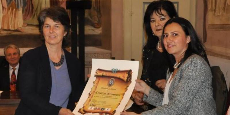 WINNER AT "OMAGGIO A GINO SEVERINI" INTERNATIONAL COMPETITION