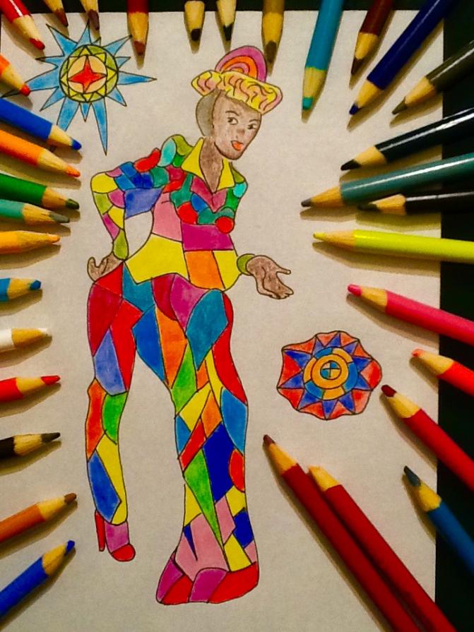 Il colore soprattutto ... forse ancor più del disegno... è una liberazione !!!! <3