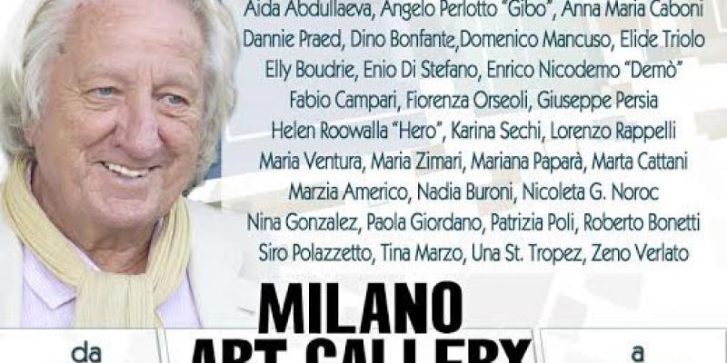  International Expo Milano Art Gallery  with Giorgio Forattini