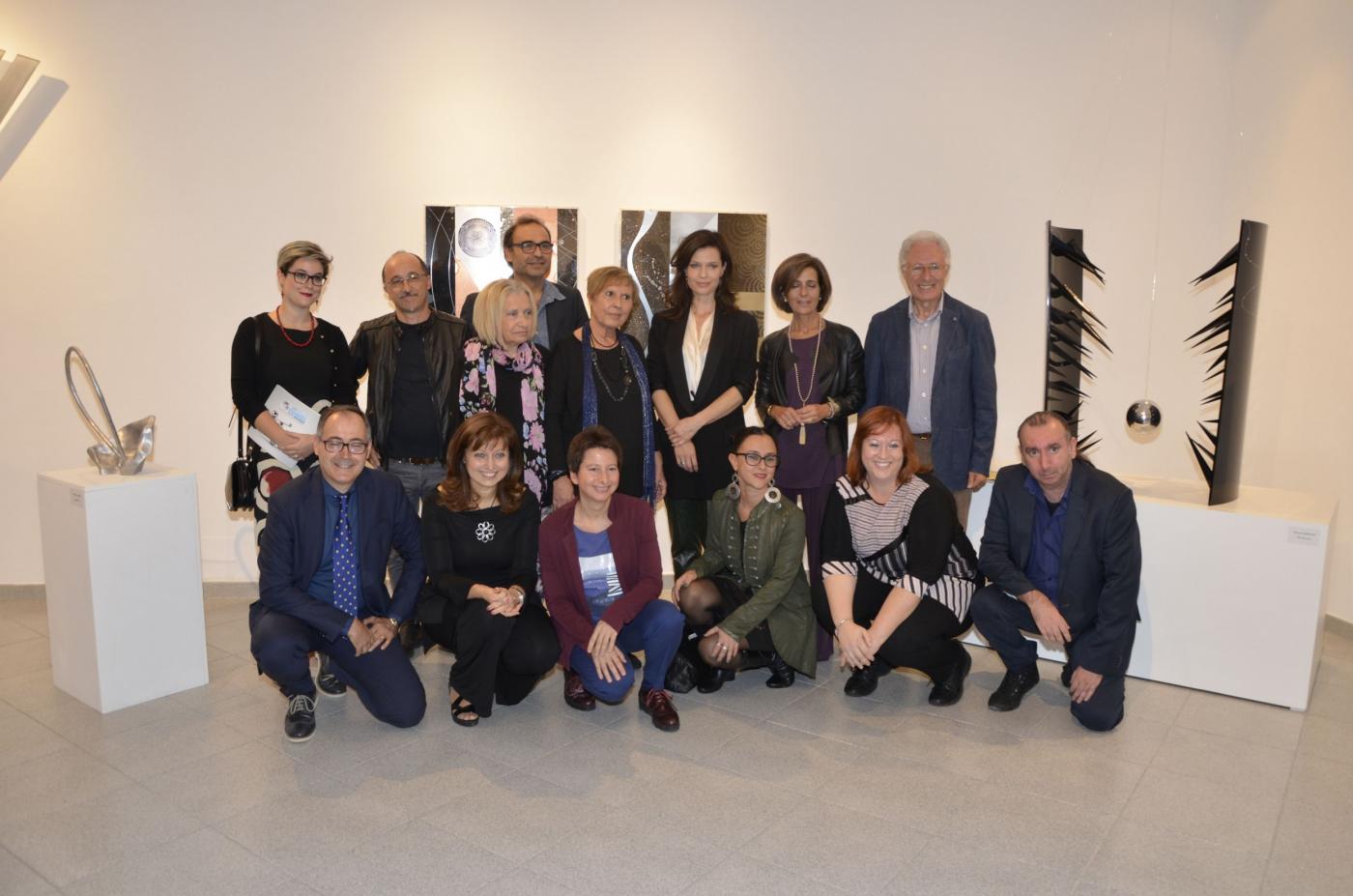 Premio COMEL Vanna Migliorin Arte Contemporanea 2018 Inaugurazione della mostra “Armonie in alluminio”