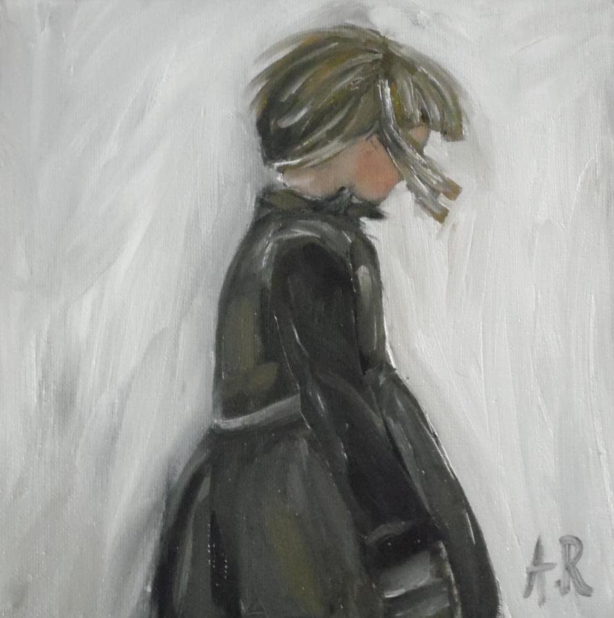 girl with coat