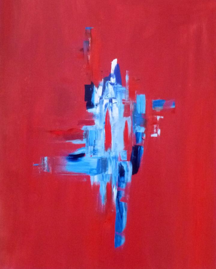 Abstract in Red no 2