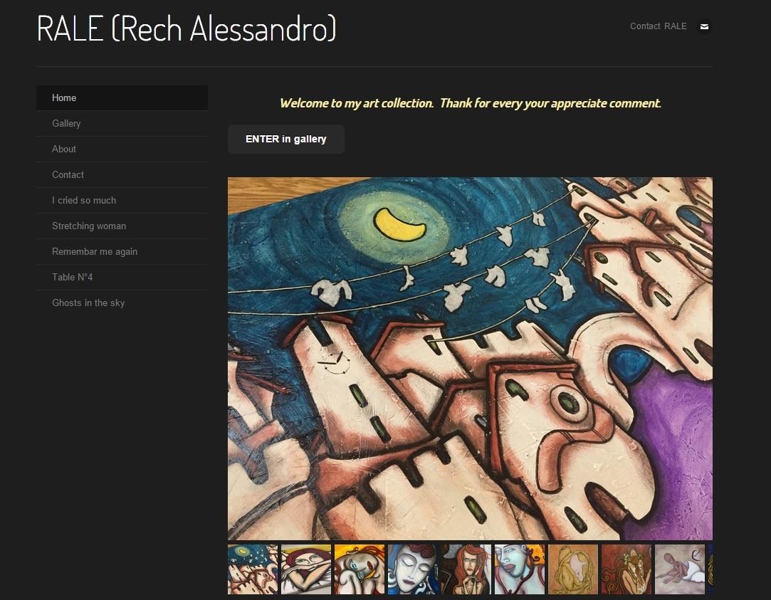 New personal web site: www.alerech.weebly.com