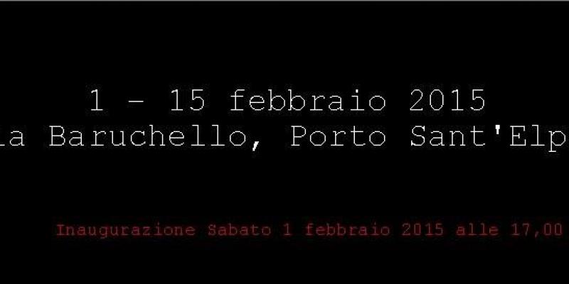 dal 1 al 15 febbraio 2015 mostra d'arte contemporanea in villa Baruchello a Porto Sant'Elpidio 