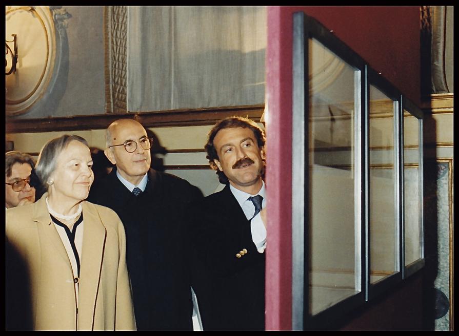 Giorgio Napolitano - Nilde Iotti - Augusto De Luca.