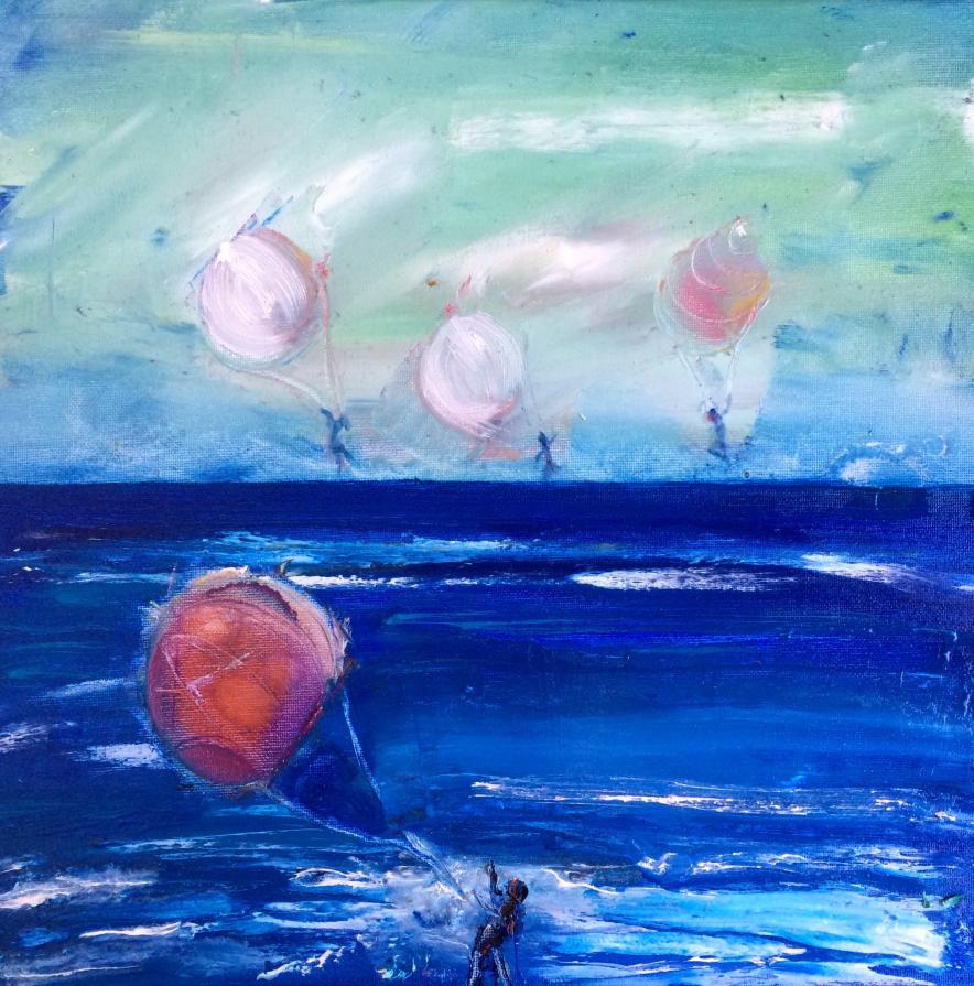 Palloncini in mare 