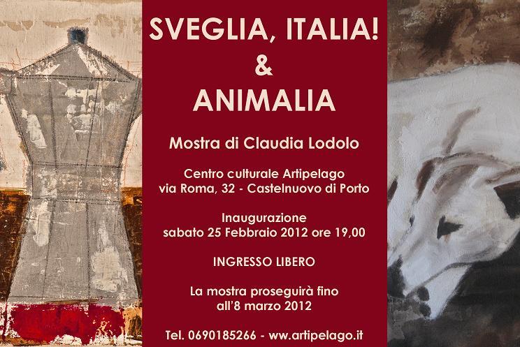 SVEGLIA ITALIA & ANIMALIA - Personale Claudia Lodolo