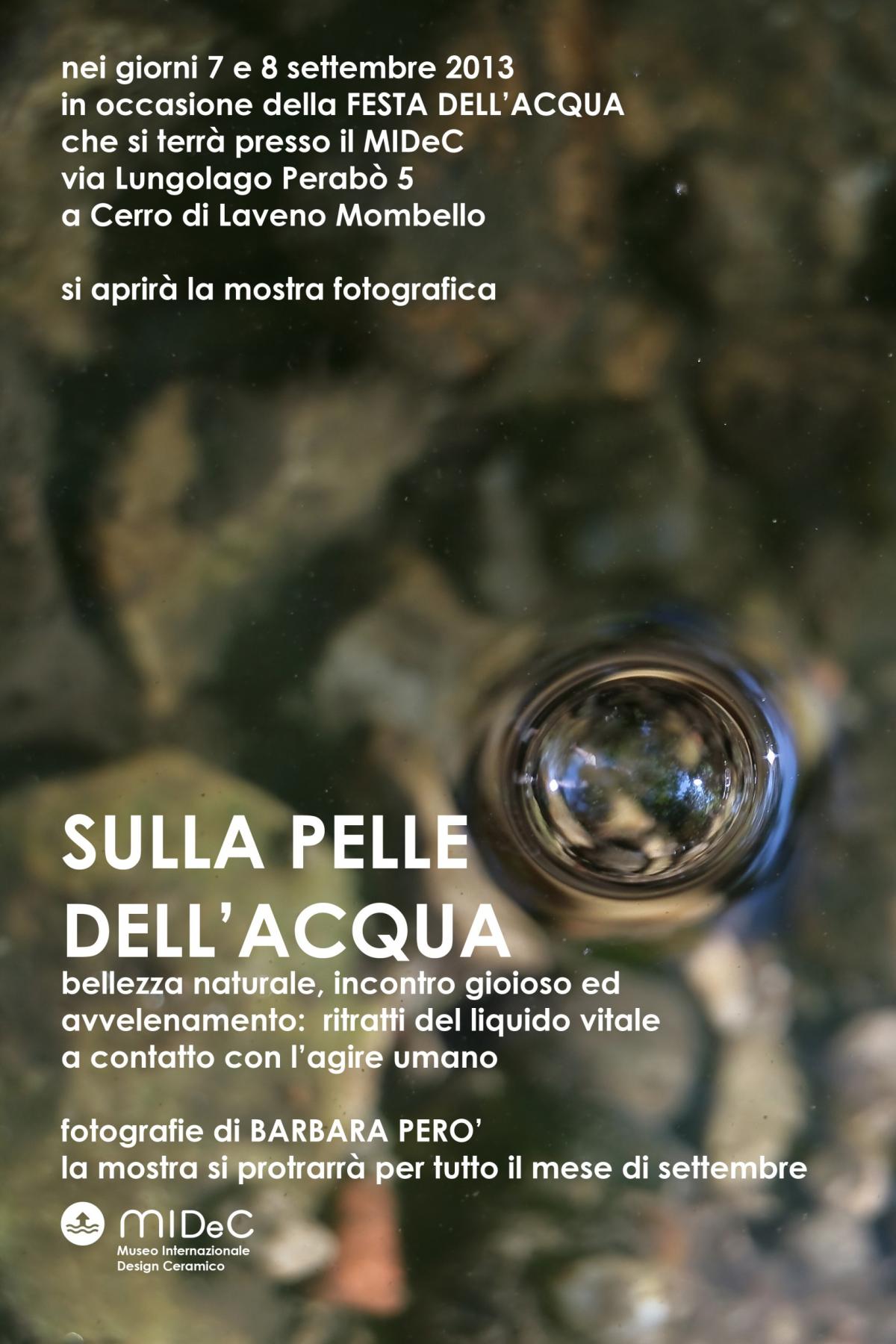 "SULLA PELLE DELL'ACQUA"