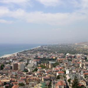 Italy. Calabria. Sea view