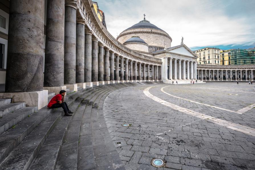 Napoli, piazza del Plebiscito