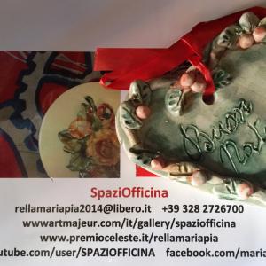 chiudipacco ceramico Buon Natale