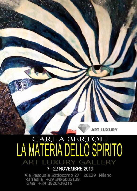 LA MATERIA DELLO SPIRITO DI CARLA BERTOLI