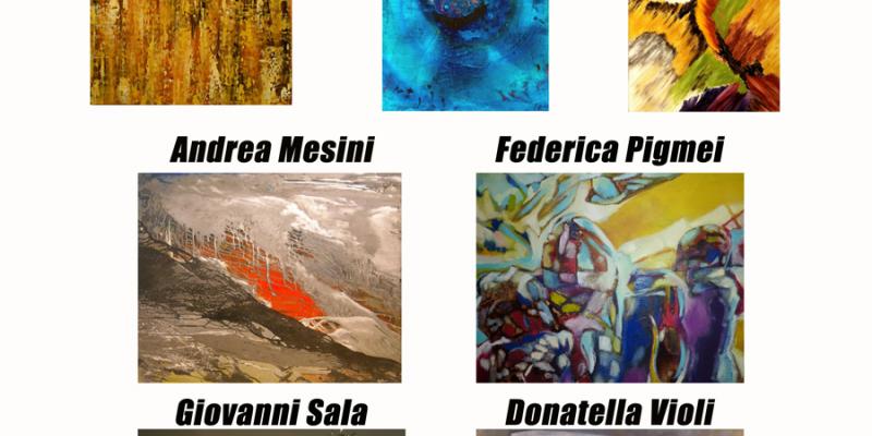 "Abstracta in villa" al Club La Meridiana di Casinalbo di Modena