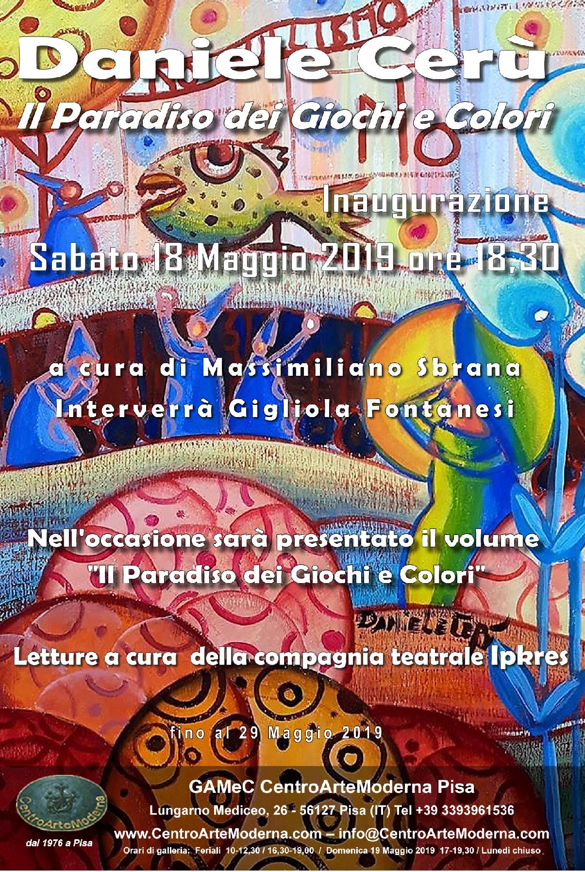 Daniele Cerù / Il Paradiso dei Giochi e Colori