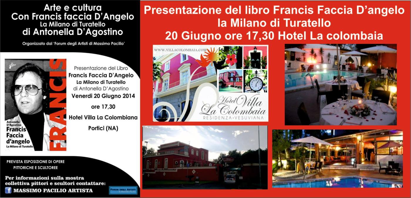 presentazione del libro "francis faccia d'angelo