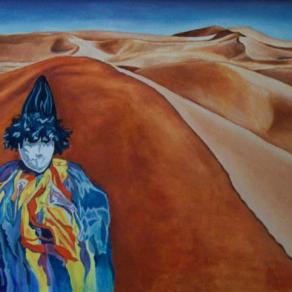 "Maschera nel deserto"