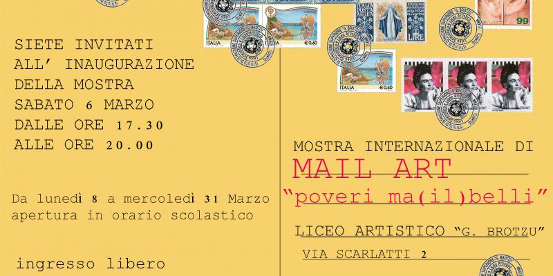  Mail Art  "Poveri ma(il) belli"