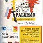 I^ BIENNALE INTERNAZIONALE DI PALERMO