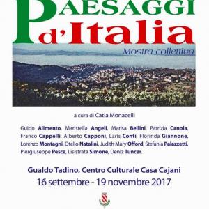 Maristella Angeli will participate in the Collective Exhibition "Landscapes of Italy", Gualdo Tadino (PG)