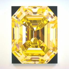 Yellow Emerald Cut Diamond