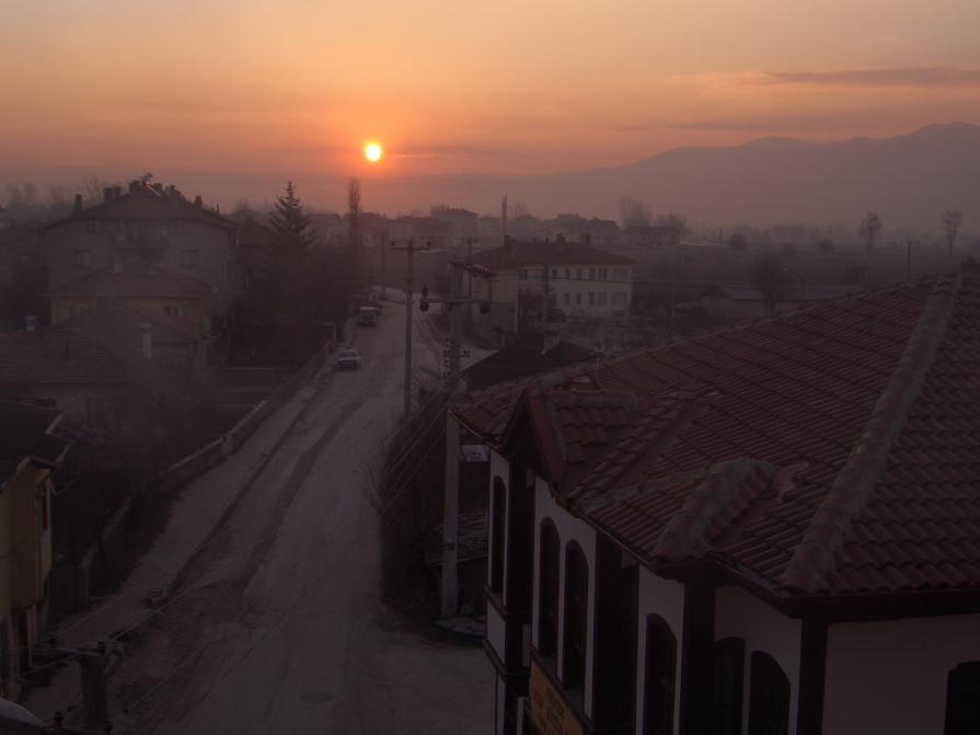 A dawn in Bolu