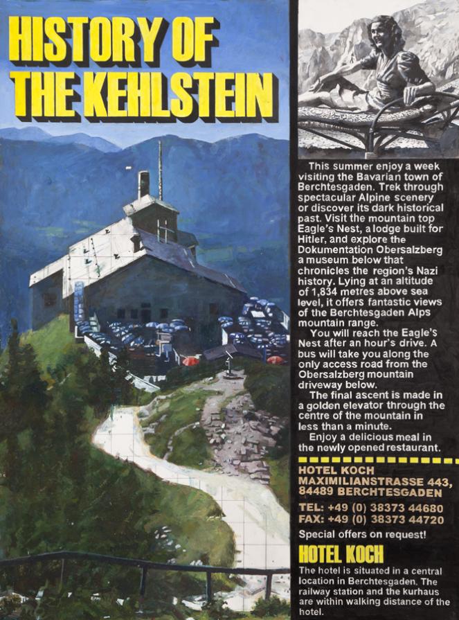 German Tourist Poster #3 (the Kehlstein)