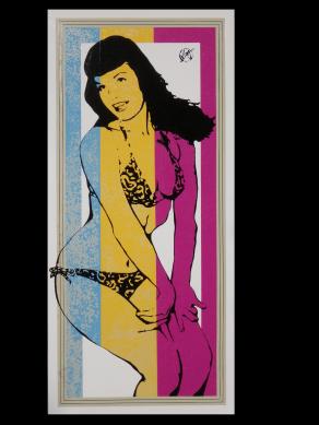 "BETTIE PAGE" - cm: 60x130