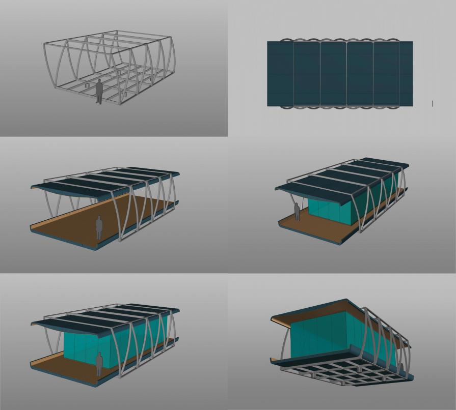 modular.residencies (CAD visualization)