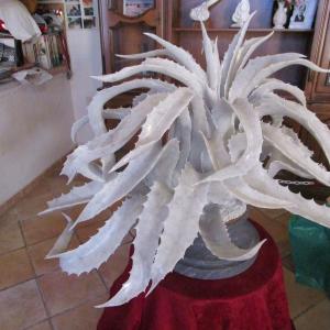 AGAVE DI MARMO BIANCO DI CARRARA