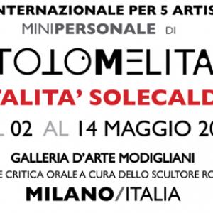 Mostra personale di pittura di TOTO' Melita