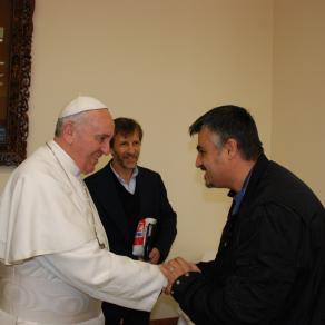 Con Santo Padre, Papa Francesco