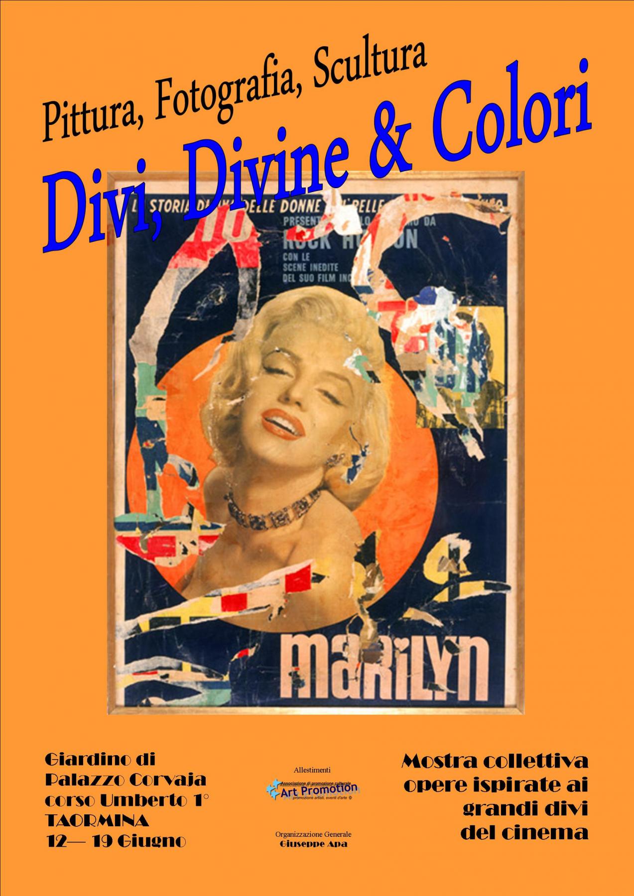 mostra "DIVI,DIVINE & COLORI" Taormina