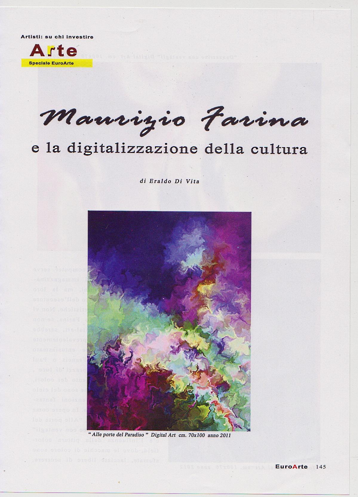 LA DIGITALIZZAZIONE DELLA CULTURA