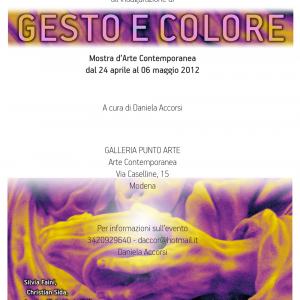 Gesto e colore