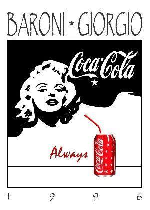 MARILYN MONROE - COCA COLA